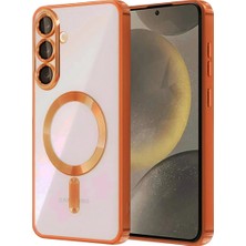 Arel Tech Store Samsung Galaxy A37 5g Kross Magneticsafe Kapak - Turuncu ARLSTRTCH-MPA3256