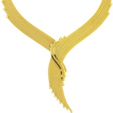 Altınkaynak 14 Ayar Altın Tasarım Gerdanlık  -  0206465