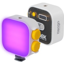 Herigo HR-PH002 Rgb Mini LED Video Işığı Type-C Şarjlı Ekranlı 2000MAH