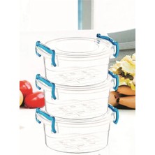 Die Grup Sweet Yuvarlak Saklama Kabı 3'lü ROYALEKS-ÇNK2320