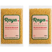 Raya Organik Organik Pilavlık Bulgur 2’li Set (2 x 500 Gr)