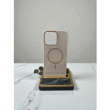 Mus10 IPHONE 13 Pro Max Lens Koruma Hediyeli Simli Magsafe Özellikli Kılıf