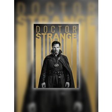 Tugo A4 Boyutunda Metal Doctor Strange Tablosu