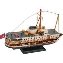 Elwes Metal Gemi Biblo Dekoratif Hediyelik