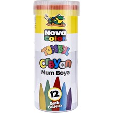 Nova Color Mum Boya Tombul 12 Renk Set