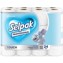Selpak Pro Touch Içten Çekmeli Kağıt Havlu 200M 6’lı – Profesyonel Endüstriyel Havlu