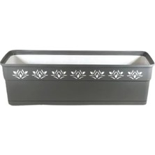 Die Grup Desenli Saksı 50 cm Royaleks-Ak 638