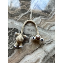 Nimetten Uzun Boyunlu Sid (Telli) Amigurumi Oyuncak Süs
