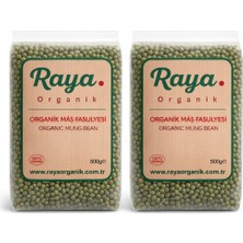 Raya Organik Organik Maş Fasulyesi 2’li Set (2 x 500 gr Toplam 1 Kg)