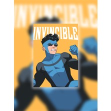 Tugo A4 Boyutunda Metal Invincible Tablosu