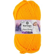 Die Grup 1 Adet Super Chunky Kalın Kışlık El Örgü Ipliği 100 gr K314