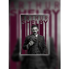Tugo A4 Boyutunda Metal Arthur Shelby Tablosu