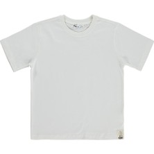 Civil Boys Basic Surf Etiketli 6-9 Yaş Tişört - Kırık Beyaz
