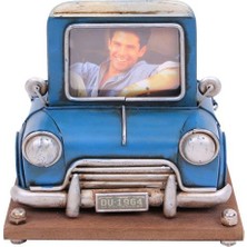 Elwes Metal Kalemlik Çerçeveli Araba Temalı Dekoratif Hediyelik