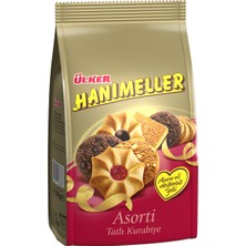 Ülker Hanımeller 150 gr Asorti Tatlı Kurabiye Ağızda Dağılan Yapısıyla Lezzetli Aroma Sunar