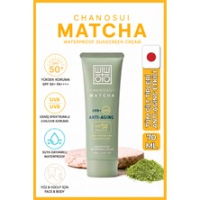 Cosmetex Roland Yaşlanma Karşıtı SPF50+ Japon Matcha Özlü Tüm Cilt Tiplerine Uygun Yüz & Vücut Güneş Kremi 70 ml