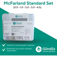 Gündüz Kimya Mcfarland Standard Set | Mikrobiyoloji Standardı
