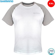 Shimano T-Shirt Kısa Kollu White (Xxl)