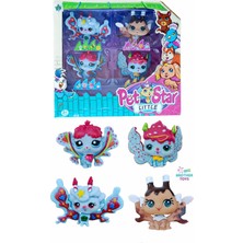 Brother Toys 4'lü Neşeli Miniş Pet Star Littlest Pet Shop Benzeri Minişler Özel Sınırlı Seri