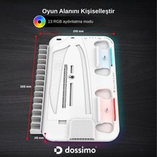 Dossimo Ps5/Slim Soğutucu Ledli Stand ve Joystick Şarj Istasyonu
