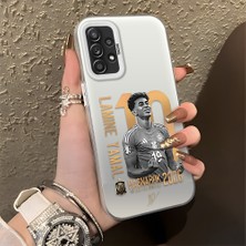 HONTINGA Samsung Galaxy A52S 5g ile Uyumlu Kılıfı Silikon Kenar Sert Arka Düşüme Önleyici Basitlik Anti Düşme Kamera Korumali Lamine Yamal Desen Telefon Kılıfı K1-1157
