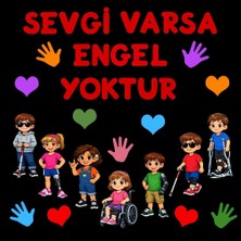 Ti Play Engelliler Haftası Okul Panosu Figür Seti | Hazır Kesim Sınıf Süsü