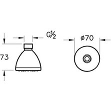 Mabeyn Solo C Duş Başlığı A45635