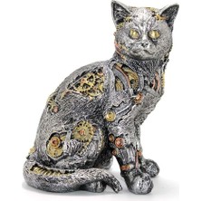 Elwes Polyester Kedi Figürü Dekoratif Hediyelik