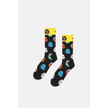 Happy Socks - Çok Renkli Star Wars Stormtrooper Figürlü Çorap