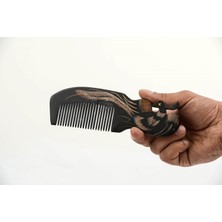 Elwes El Oyması Tavus Kuşlu Kemik Tarak