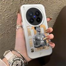 HONTINGA Vivo X300 Pro ile Uyumlu Kılıfı Silikon Kenar Sert Arka Düşüme Önleyici Basitlik Anti Düşme Kamera Korumali Lamine Yamal Desen Telefon Kılıfı K1-1157