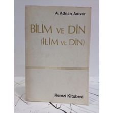 Remzi Kitabevi Bilim ve Din ( Ilim ve Din ) - ( 2. El Kitap )