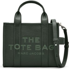 Marc Jacobs Kadın Çıkarılabilir Uzun Askılı Fermuarlı Deri Yeşil Omuz Çantası H009L01SP21-308