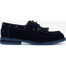 Valmenti Erkek Hakiki Deri Lacivert Süet Loafer Ayakkabı 1170 52-Dspt Erk Ayk Y26 Lacı Suet