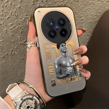 HONTINGA Vivo X300 Pro ile Uyumlu Kılıfı Silikon Kenar Sert Arka Düşüme Önleyici Basitlik Anti Düşme Kamera Korumali Lamine Yamal Desen Telefon Kılıfı K1-1157
