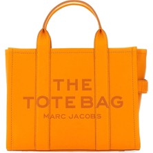 Marc Jacobs Kadın Çıkarılabilir Askılı Fermuarlı Deri Turuncu Omuz Çantası H004L01PF21-818