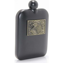 Elwes Paslanmaz Çelik Kartal Tasarımlı 6 Oz Matara