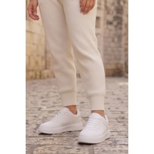 In Step Urban Pure White Comfort: Minimalist  Beyaz Kadın Spor Ayakkabı