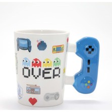 Elwes Game Over Porselen Kupa Bardak ALK1101 Dekoratif Hediyelik