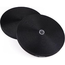 Mabeyn Aso 2 cm 25 Metre Cırt Bant Şerit (Siyah)