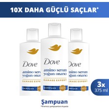 Dove Şampuan Amino Serum Yoğun Onarıcı 375 ml X3