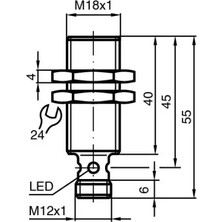 Pepperl+Fuchs NRB8-18GS40-E2-IO-V1 - 306533-0017  -Pepperl-Fuchs