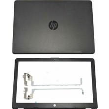 Uğur Bilişim Hp Siyah Renk 15-Bw, 15-Bs, 15-Br, 15-Ra, 3168NGW 15-Rb 250 G6, 255 G6, 256 G6, 258 G6, TPN-C129, TPN-C130, 924899-001, LCD Back Cover Kasa LCD Kasa Cover Kapak + Bezel Çerçeve