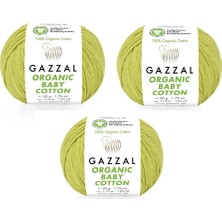 Gazzal Organic Baby Cotton Amigurumi Ipi 50 Gr. 3 Adet 426