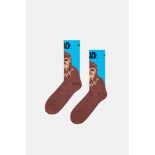 Happy Socks - Kahverengi Star Wars Chewbacca Çorap