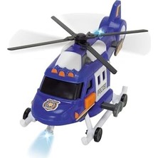 Mabeyn Dickie Toys 203302016, Oyuncak Arabası, 18 Cm, Sesli/ışıklı, Işıklı ve Sesli, 18 Cm, Manuel Vinç, Serbest Pervane, Helicopter Car
