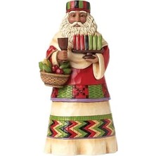 Mabeyn Jim Shore Heartwood Afrika Baba, Suni Reçine, 18 cm