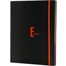 Mabeyn Elegance A5 Defter Kareli 160 Syf Spiralli