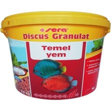 Sera Discus Granulat Sarımsaklı 100 gr Yüksek Proteinli Akvaryum Balıkları İçin Temel Yem