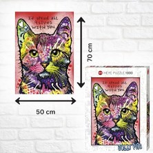 Mabeyn Heye Puzzle 1000 Parça Dokuz Canlı Kedi HEY29731